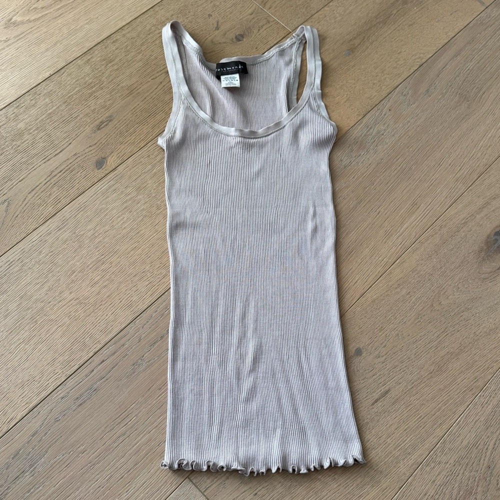 Rosemunde RWBelle Silk U-neck Strap Elastic Top Large